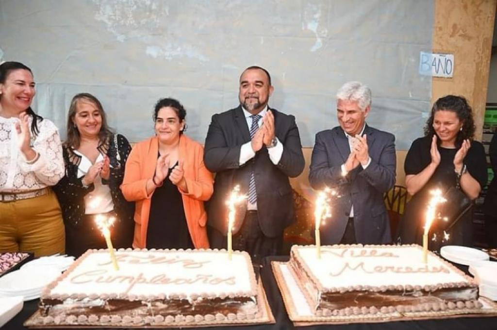 Poggi acompañó al intendente de Frontera en los actos de un nuevo aniversario de la fundación de Villa Mercedes