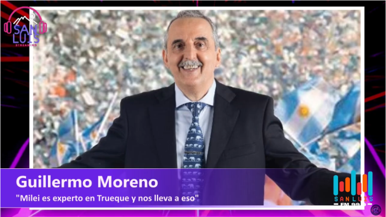 «El reloj de arena se dio vuelta»: Guillermo Moreno anticipa el fin de Milei y un nuevo orden mundial