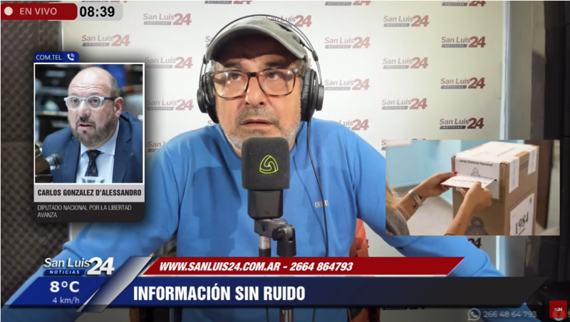 La Libertad Avanza en San Luis: D’Alessandro define la cancha con “libertarios puros” y sin concesiones
