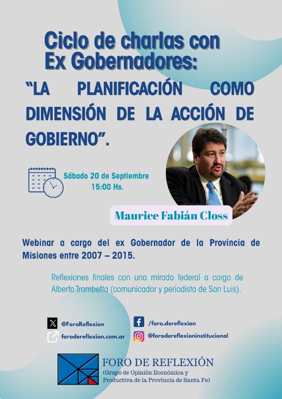 Alberto Trombetta invitado a disertar en un encuentro nacional y San Luis lo ignora