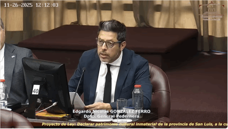 Nicolás González Ferro abrió su corazón en Diputados: Calle Angosta vuelve a ser orgullo mercedino gracias a una identidad que se planta