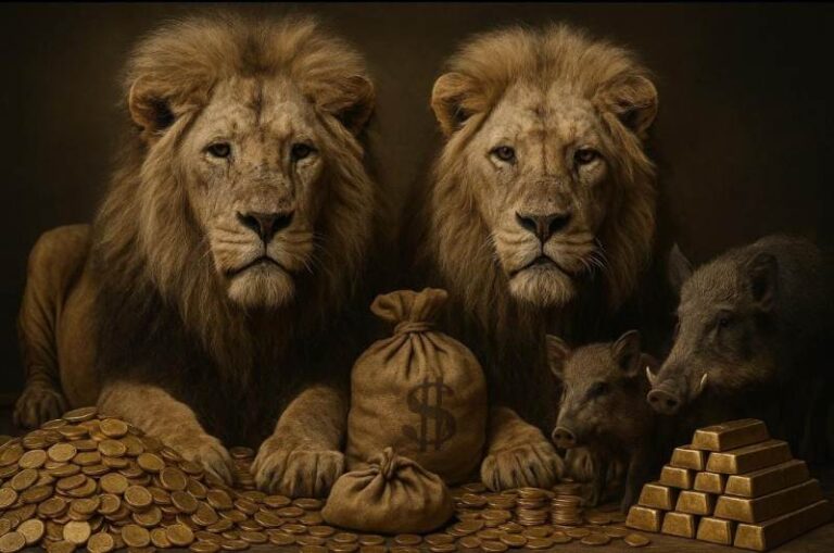 Los Dos Leones y la Hija del Testaferro