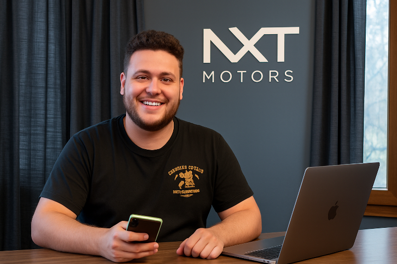 Nahuel Paganini, el joven de 19 años que revoluciona la venta de autos con algo distinto y con precios inéditos