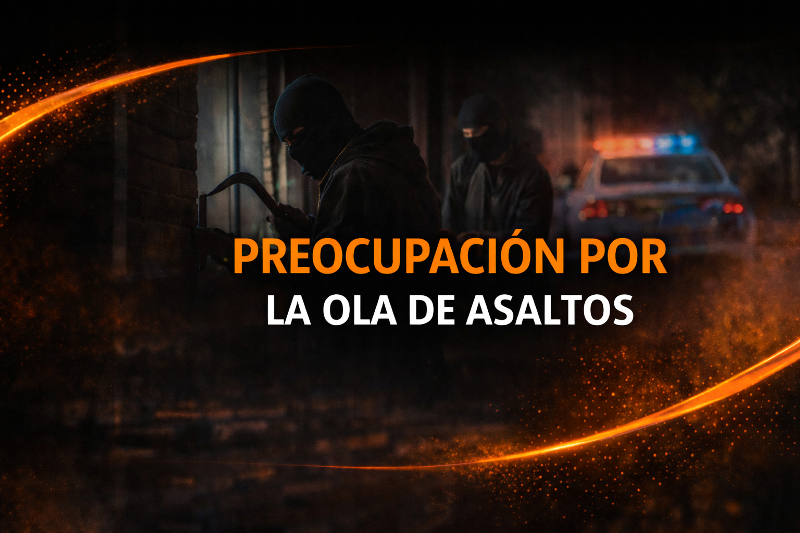 Villa Mercedes: preocupación ante una creciente ola de asaltos que interpela a toda la comunidad