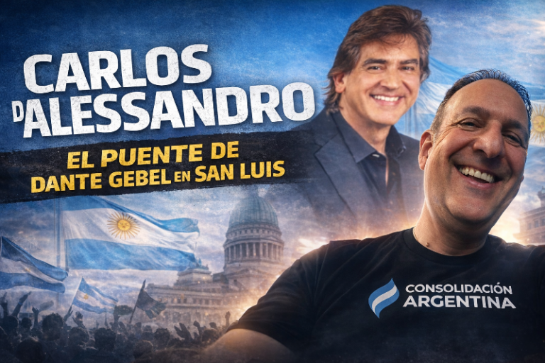 CARLOS D’ALESSANDRO, EL PUENTE DE DANTE GEBEL EN SAN LUIS