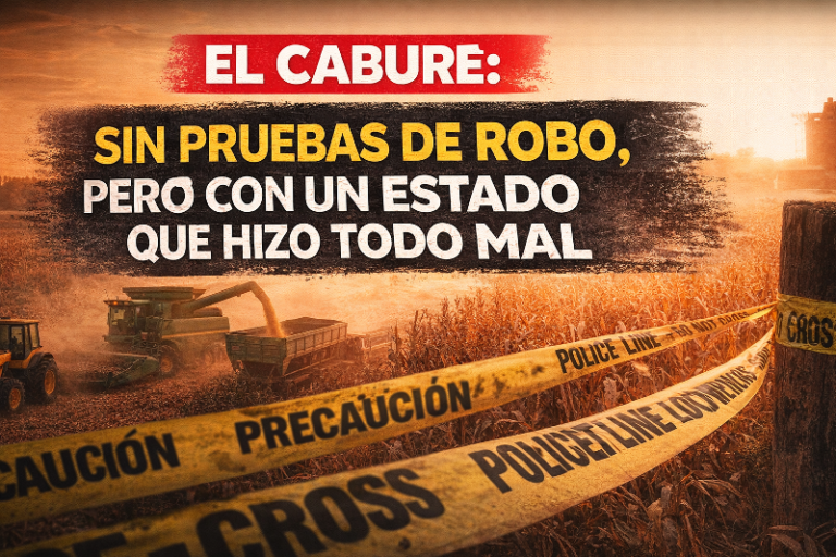 SIN PRUEBAS DE ROBO, PERO CON FALLAS GRAVES: EL CABURÉ Y EL ESTADO MAL ADMINISTRADO