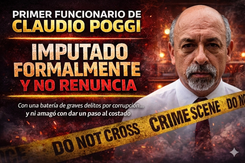 Ricardo Bazla: Primer funcionario de Claudio Poggi imputado formalmente y no renuncia