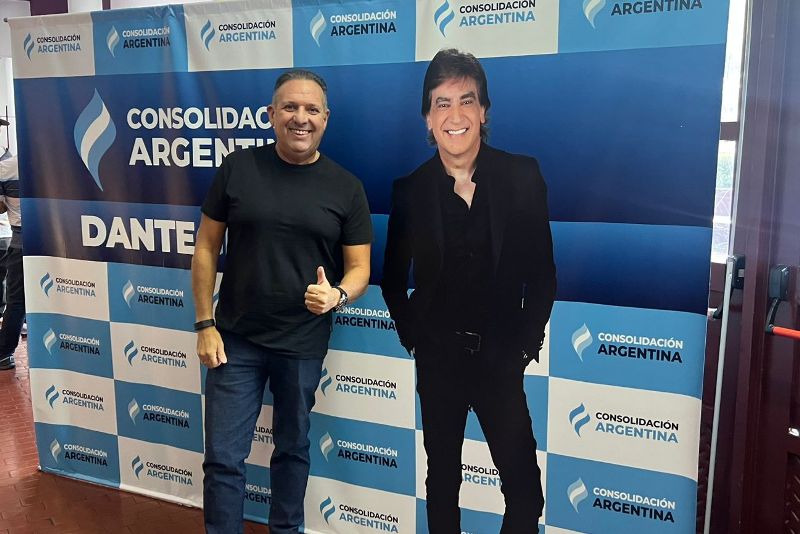 Dante Gebel eligió a Carlos D’Alessandro en San Luis: la política de la paz empieza a tomar forma