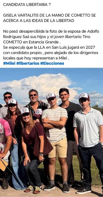 De la casta al libertarismo: Vartalitis y Cometto, la foto que desnuda el relato