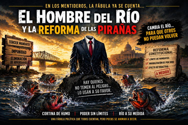 El hombre del río y la reforma de las pirañas
