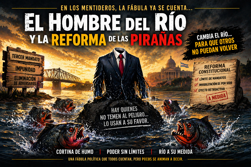 El hombre del río y la reforma de las pirañas