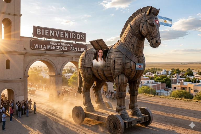 Monica Becerra: El Caballo de Trolla se asoma en San Luis