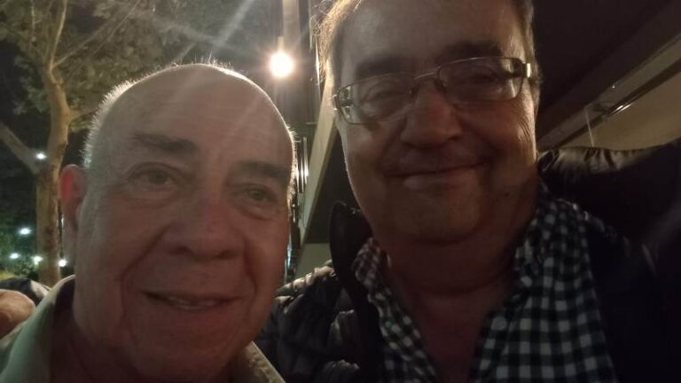 Nemme y el café con Zangla y ahora con el Palomo. Timbre Poggi