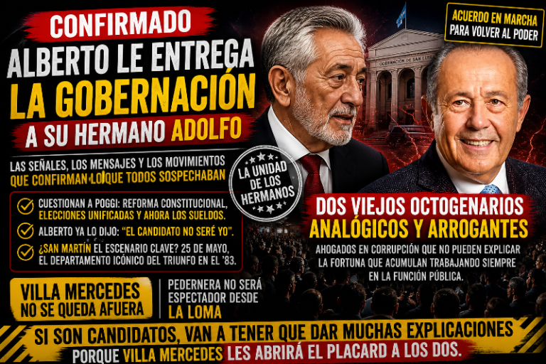 Acuerdo en marcha, reordenamiento entre los Rodríguez Saá reconfiguran el tablero político en San Luis