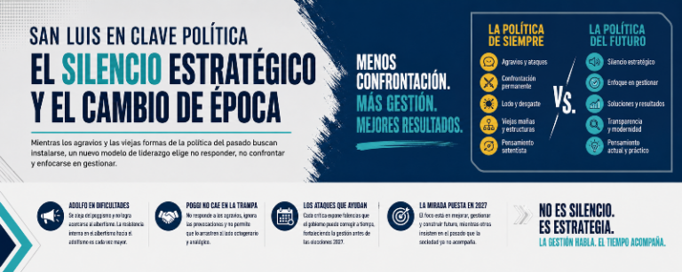 El silencio de Poggi y la trampa estratégica de los Rodríguez Saá