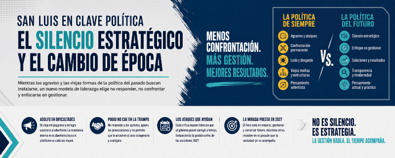 El silencio de Poggi y la trampa estratégica de los Rodríguez Saá
