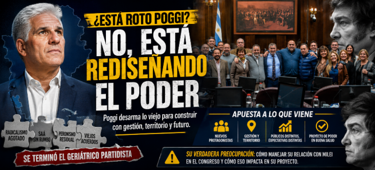 “¿Está roto Poggi o está rediseñando el poder?”
