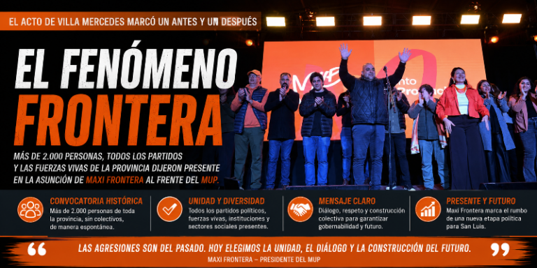 EL FENÓMENO FRONTERA: CUANDO LA POLÍTICA VUELVE A CONVOCAR