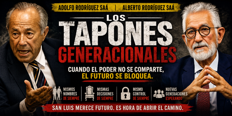 LOS TAPONES GENERACIONALES: CUANDO EL PROBLEMA NO ES LA EDAD, SINO LA INCAPACIDAD DE SOLTAR EL PODER