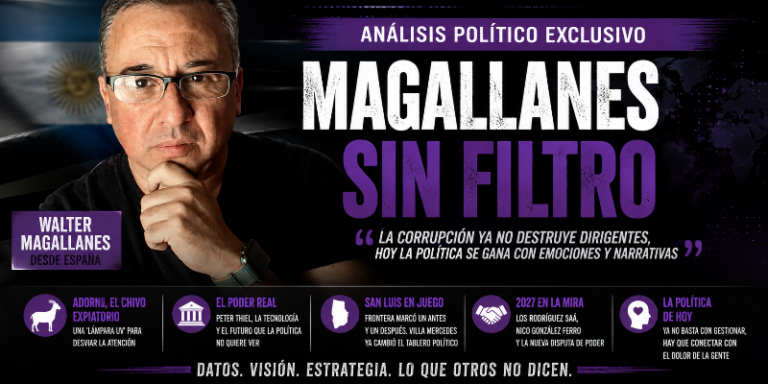 WALTER MAGALLANES: UNA RADIOGRAFÍA DESCARNADA DEL PODER, LA CORRUPCIÓN Y EL FUTURO POLÍTICO DE SAN LUIS