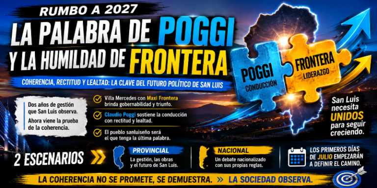 ¿PODRÁN LA PALABRA DE POGGI Y LA HUMILDAD DE FRONTERA RESISTIR LAS PRESIONES DEL 2027?