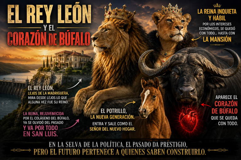 El Rey León y el Corazón de Búfalo