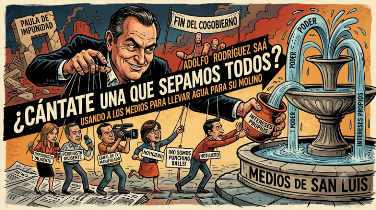 Adolfo cantate una que sepamos todos y que no tomes de giles a los medios