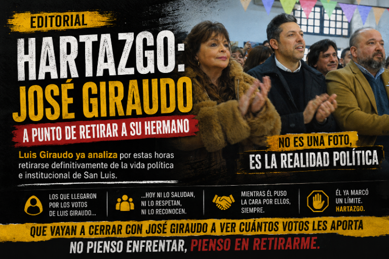 ¿Se respeta la autonomía política de Luis Giraudo?