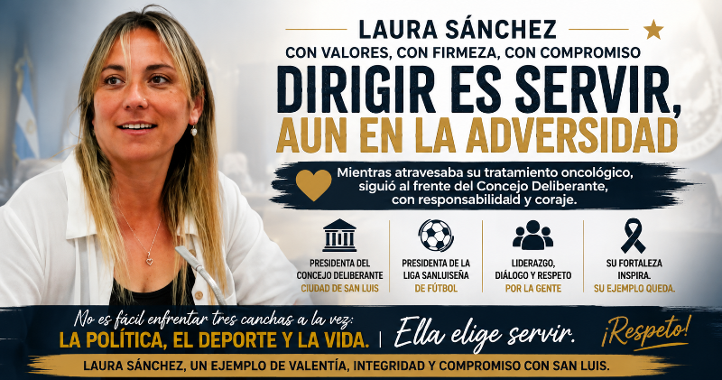 Laura Sánchez: la mujer que eligió servir aun en medio de la adversidad