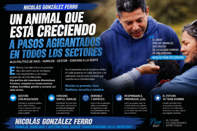 Nicolás González Ferro: un animal político que crece a pasos agigantados