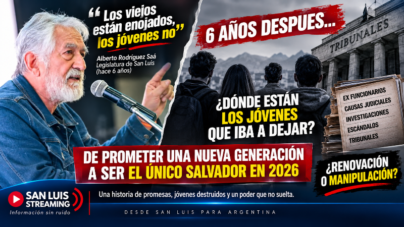 “LOS VIEJOS ESTÁN ENOJADOS, LOS JÓVENES NO”: SEIS AÑOS DESPUÉS, ¿DÓNDE ESTÁN LOS HEREDEROS DE ALBERTO RODRÍGUEZ SAÁ?