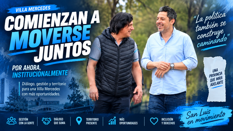 NICOLÁS GONZÁLEZ FERRO Y LUIS GIRAUDO: CUANDO CAMINAR JUNTOS TAMBIÉN ES UNA SEÑAL DE MADUREZ POLÍTICA