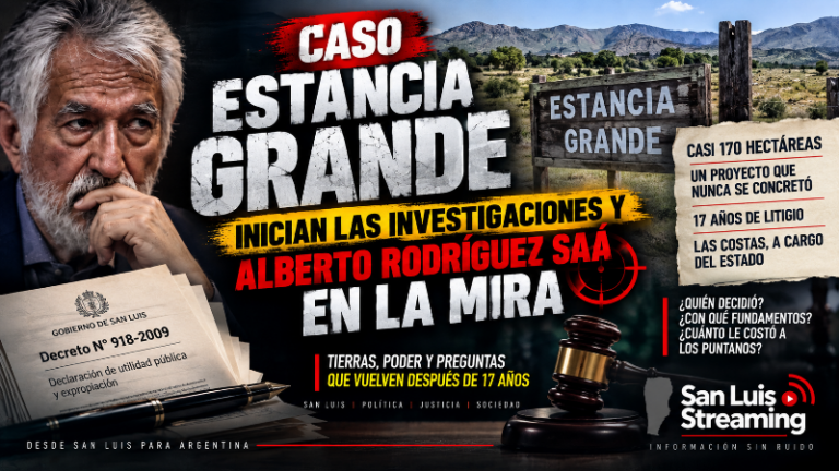 CASO ESTANCIA GRANDE: INICIAN LAS INVESTIGACIONES Y ALBERTO RODRÍGUEZ SAÁ, EN LA MIRA