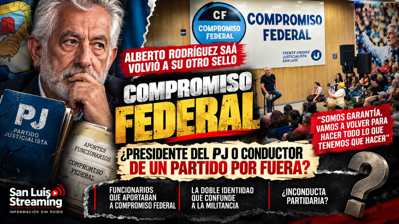 ALBERTO Y SU DOBLE IDENTIDAD PARTIDARIA: ¿PRESIDENTE DEL PJ O CONDUCTOR DE COMPROMISO FEDERAL?