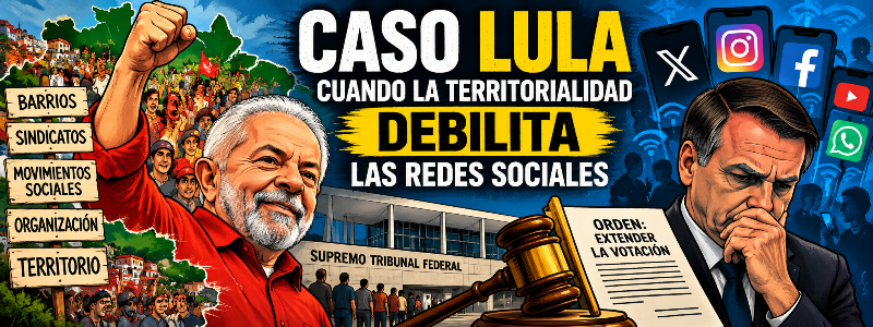 CASO LULA: LA TERRITORIALIDAD NO MURIÓ CON LAS REDES SOCIALES