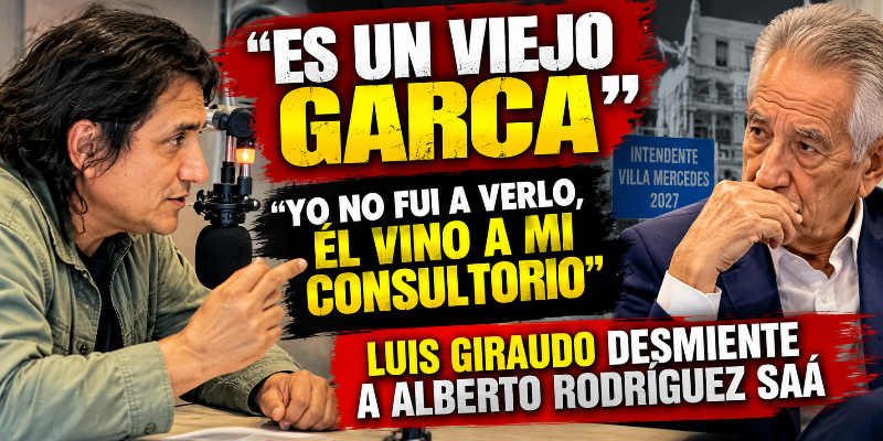 ES UN VIEJO GARCA»: YO NO FUI A VERLO, ÉL VINO A MI CONSULTORIO