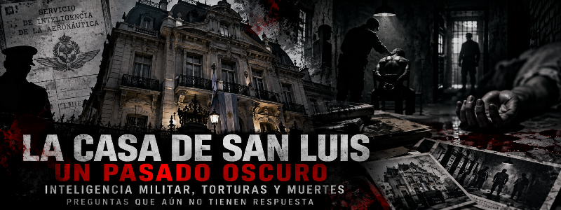 LA CASA DE SAN LUIS EN BUENOS AIRES: UN PASADO OSCURO DE TORTURAS Y MUERTES.