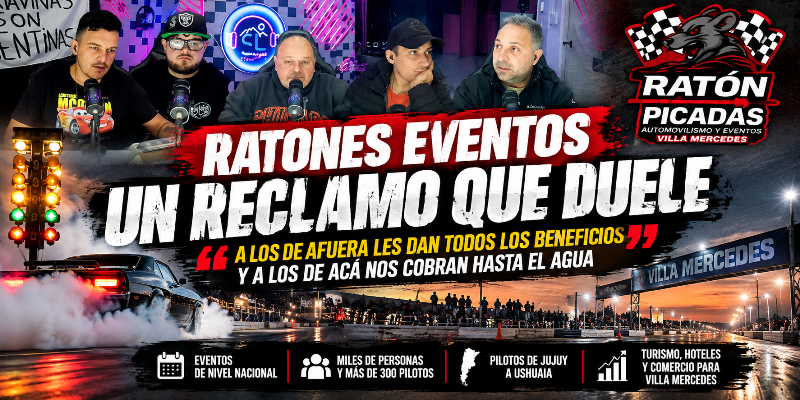 RATONES EVENTOS Y UN RECLAMO QUE DUELE: “A LOS DE AFUERA LES DAN TODO, A LOS DE ACÁ NOS COBRAN HASTA LA BOLSA DE CONSORCIO”